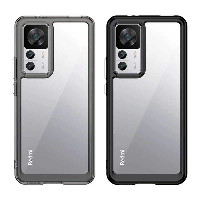 Para Xiaomi 12T Pro funda de lujo de silicona transparente TPU funda a prueba de golpes Xiaomi 12T 13T 13 Pro 12 Lite 12X 12S 13 Ultra cubierta - imagen 2