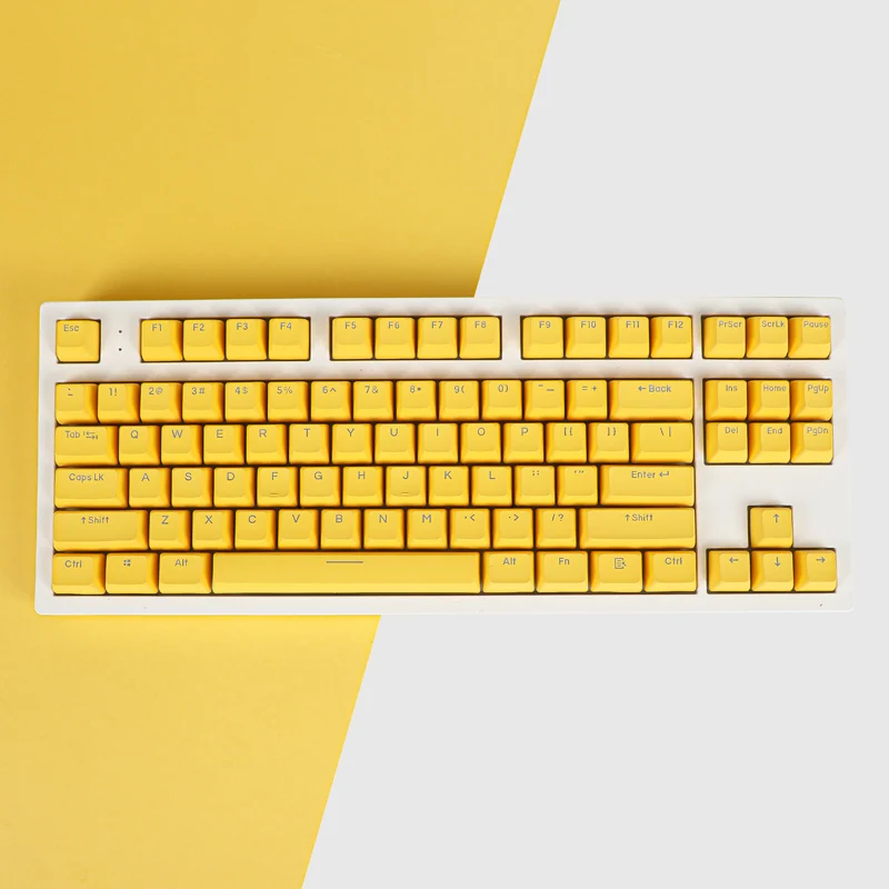 Teclas de 134 teclas para teclado mecánico, altura RSA, PBT, doble disparo, retroiluminación MAC, brillo a través de AULA F75 Ajazz AK820 Pro GK61 - imagen 3