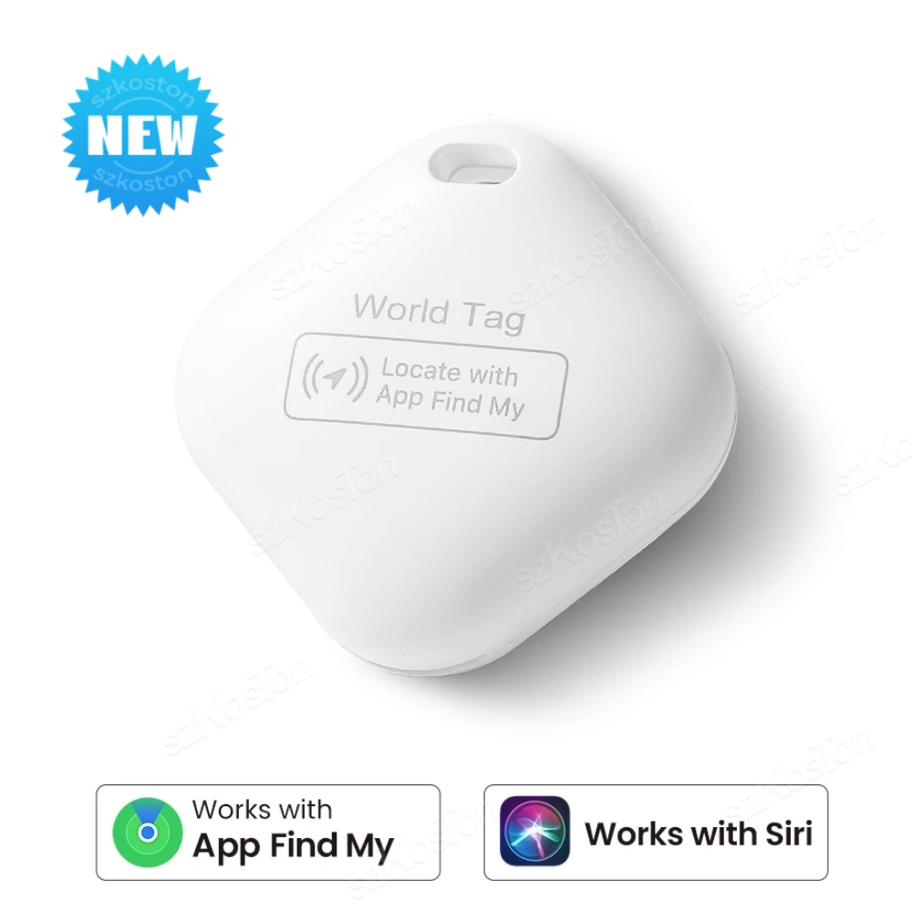 Mini rastreador GPS etiqueta inteligente Compatible con iOS Find My APP localizador Global buscador antipérdida para llaves de mascota de coche cartera maleta iTag