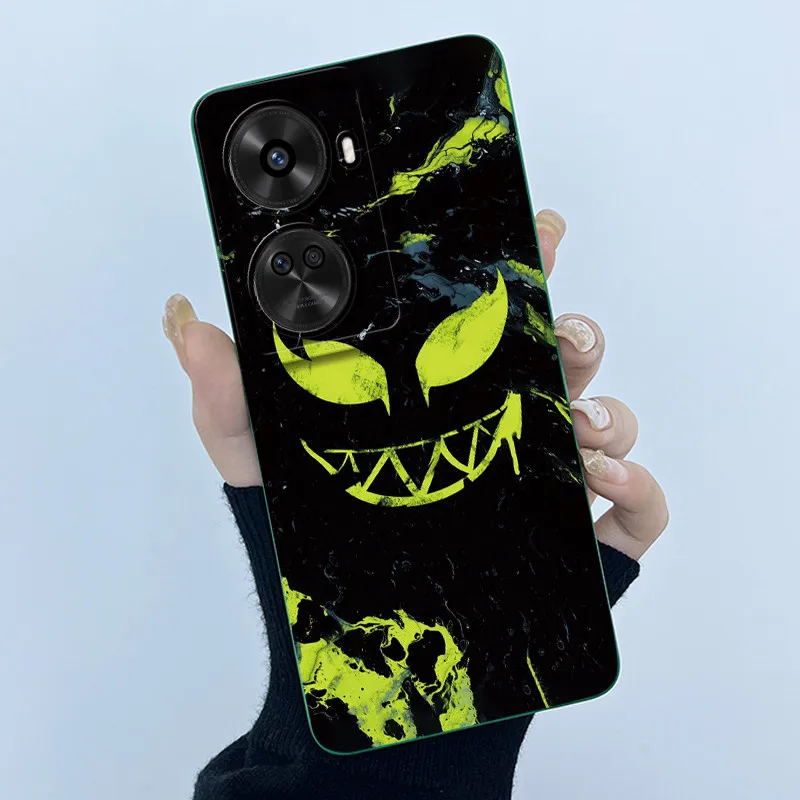 Carcasa para Huawei Nova 11SE/12SE/10SE/9SE/Nova 9, funda de teléfono con dibujos animados de Labubu, fundas de protección completa de silicona líquida suave, funda trasera - imagen 3