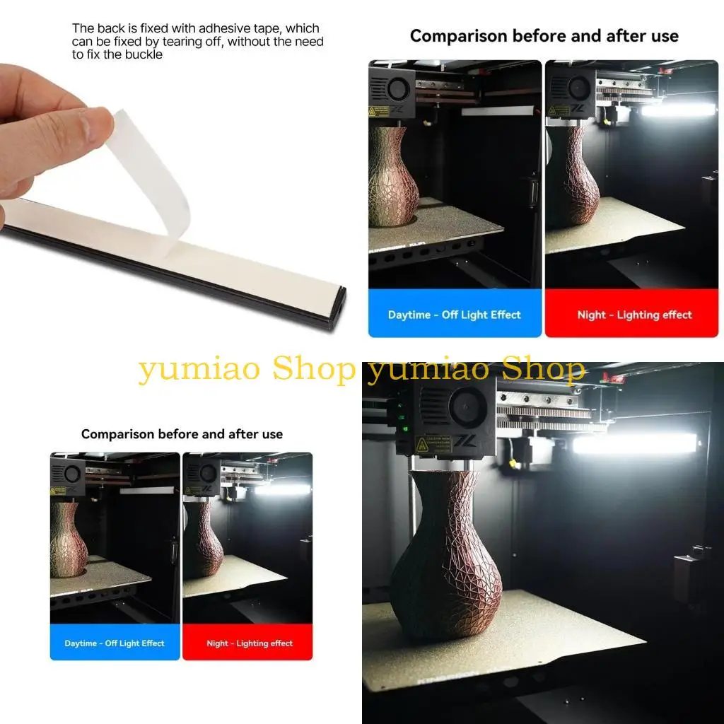 587b Longitud personalizable 12V24W KLP1 Barra luz LED Fueras luz para proyecto bricolaje