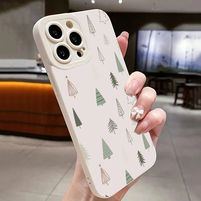 Funda de teléfono con gráfico de árbol de Navidad para Samsung Galaxy A56 A55 A54 A53 A33 A35 A34 A36 A26 A16 S25 FE S24 Ultra S23 Plus S22 - imagen 5