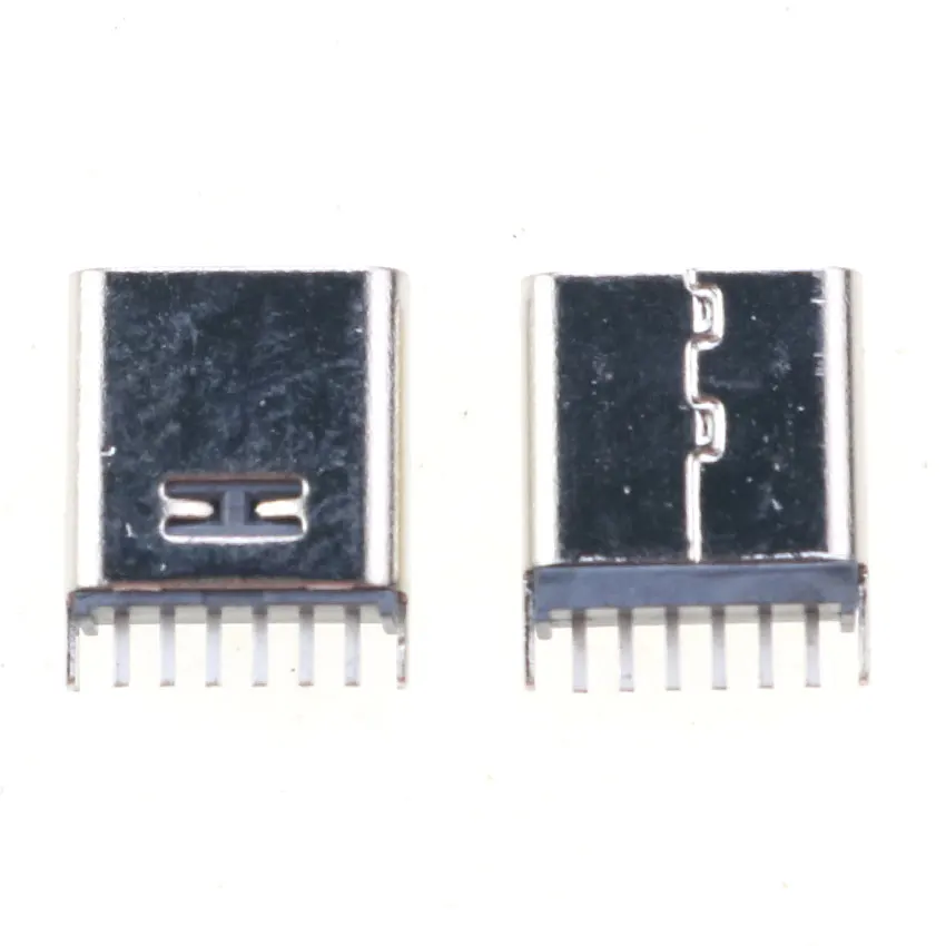 Cltgxdd-conector USB tipo C, 6P, 6 pines, interfaz hembra, 9,3 MM, 10,0 MM, 10,5 MM, enchufe Vertical, carga rápida tipo C, 3,1 - imagen 3