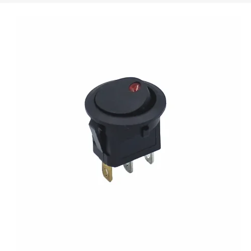 KCD1 interruptor de botón basculante redondo ON/OFF 2/3/4 pines 2/3 velocidades con tablero de barco de coche LED 12V 24V / 6A 250V / 10A 125V 20MM - imagen 2