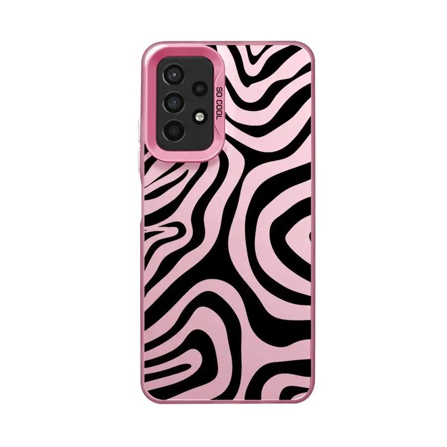 Funda de teléfono de leopardo negro para Samsung Galaxy A71, A72, A73, A10, A51, A30, A52s, A20s, A05, A03 Core, A50, A20, A31, A21s, cubierta suave - imagen 2