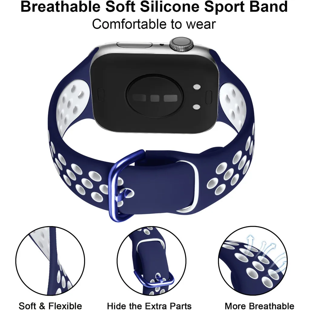 Correa de silicona transpirable para Huawei Watch Fit 4 Pro, accesorios para cinturón, pulsera de repuesto Sprot, correa para Huawei Fit 4/3 - imagen 3