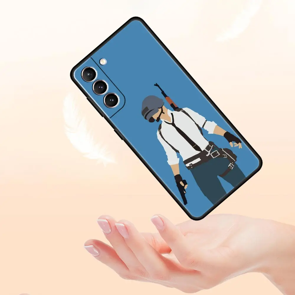 Funda de teléfono con pistola de dibujos animados para Samsung Galaxy S24 S23 S22 Ultra S20 S21 FE 5G S10 S9 Plus S10E S8 S7 Edge, funda de silicona suave - imagen 5