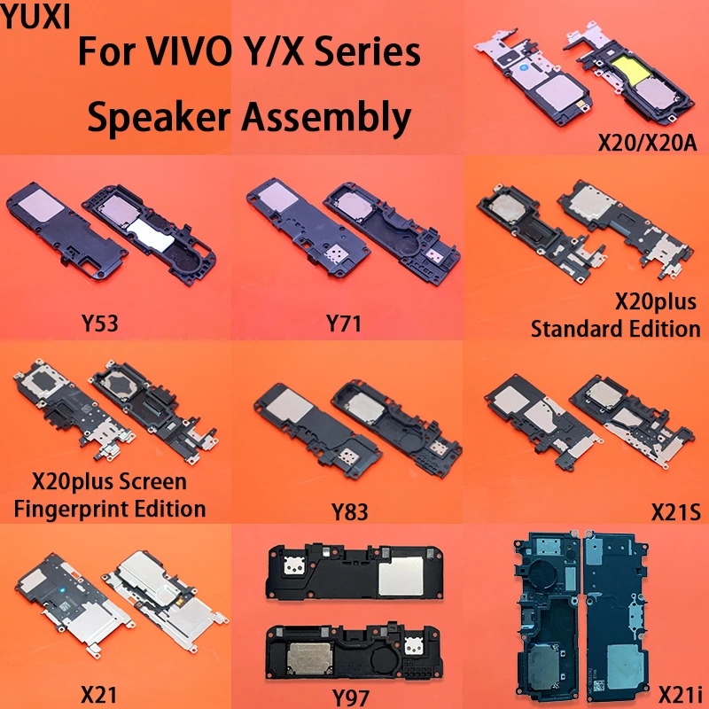 YUXI 1 Uds conjunto de altavoces para VIVO X20 20A 21S 21 21i/Y97 53 71 83/X20plus edición estándar pantalla edición de huellas dactilares altavoz