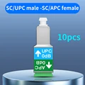 10PCS UPC M to APC F