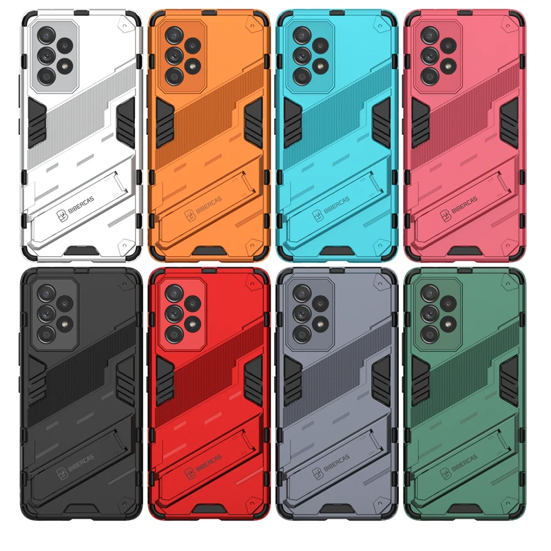   Para funda Samsung Galaxy A33 funda Samsung A33 5G Capas a prueba de golpes Kickstander funda de soporte completo para Samsung A 33 A33 5G Fundas - imagen 5