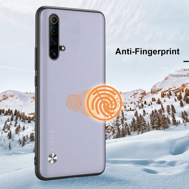 Funda de silicona para Realme X3 SuperZoom, carcasa protectora a prueba de golpes para Realme X50 Pro 5G, lujosa, de cuero PU - imagen 5