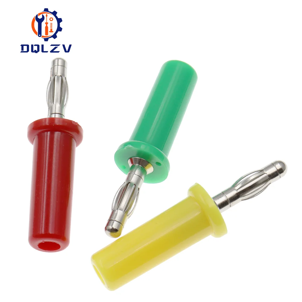 10 Uds 4MM conector Banana Audio altavoz amplificador Cable alimentación tornillo Jack - imagen 3