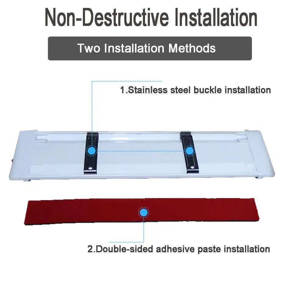 1/2 Uds 12-80V resaltar 72 cuentas luz del compartimento del camión coche vehículo recreativo cabina luz de lectura con interruptor luz del maletero - imagen 5