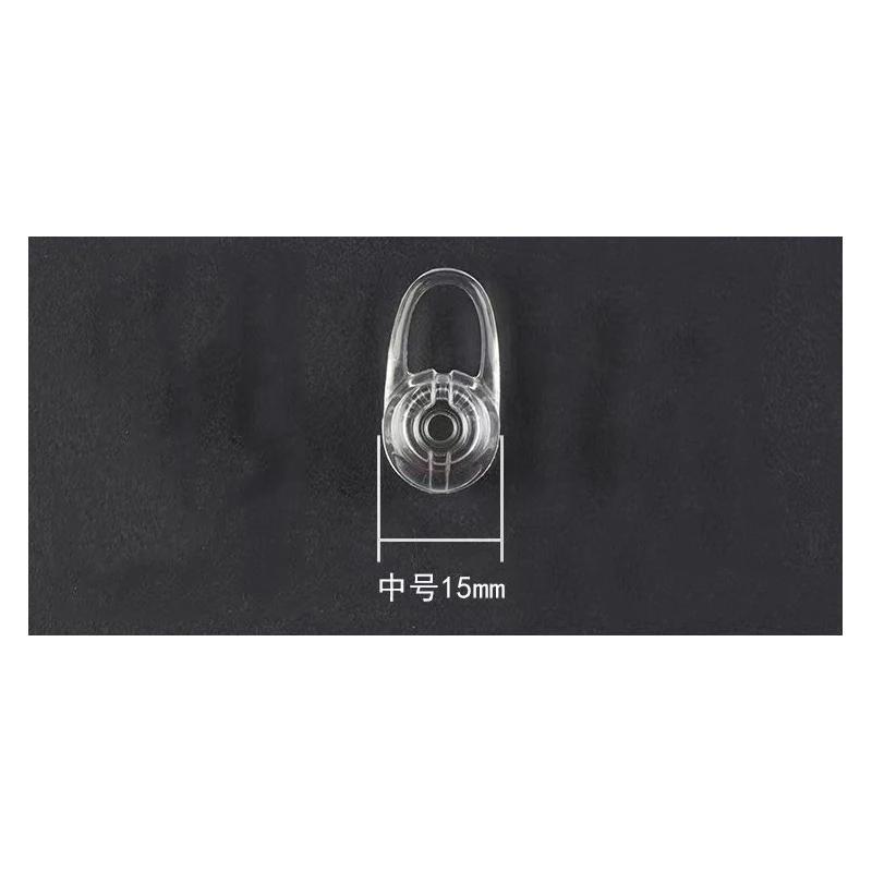 Almohadillas de silicona para Plantronics M165 M180 Huawei AM04S, cubierta de oreja de pegamento líquido, accesorios universales, tapa de oreja antideslizante, 2 uds. - imagen 4