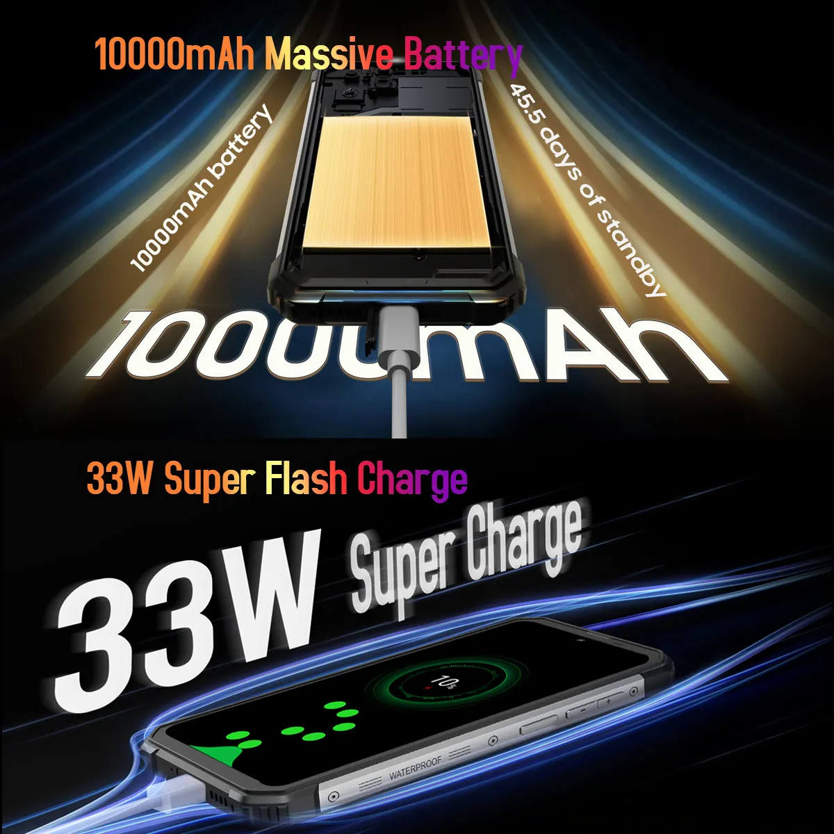 Blackview-Smartphone BV8900, teléfono móvil resistente con Android 13, pantalla de 6,5 pulgadas, 16GB, 256GB, Helio P90, térmico, estreno mundial - imagen 5