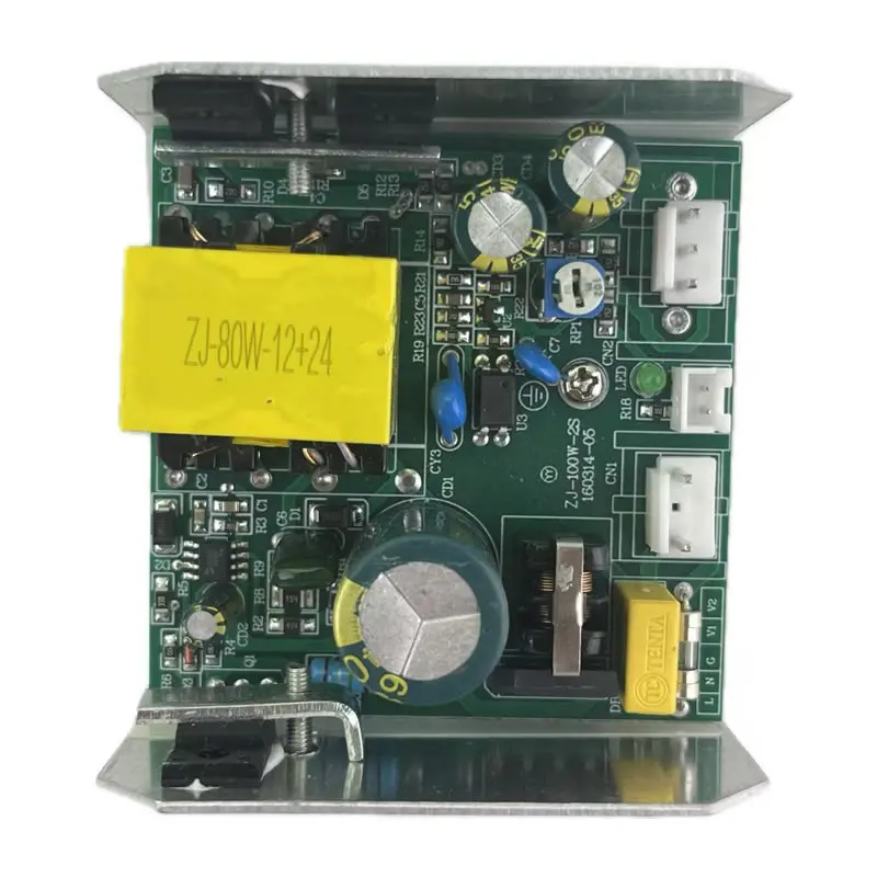 ZJ-80W-12V-24V 12V24V Mini LED Fuente de alimentación de luz con cabezal móvil