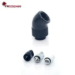 Conector Codo 45° G1/4 Rosca Rotativa – FREEZEMOD HXZWT-J45