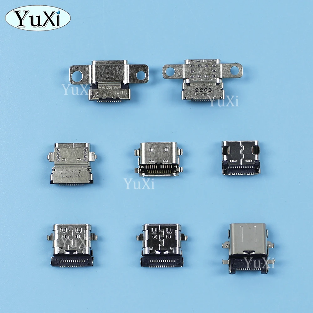 Puerto de carga USB tipo C para Lenovo ThinkPad, conector de alimentación hembra de 24 pines para Yoga C940, R14, E14, E15, E590, E595, 1 unidad - imagen 3