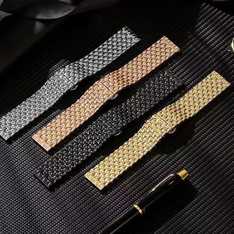 Correa de acero inoxidable con diseño de dragón para reloj CMF Pro, pulsera de 3 bandas para CMF de Nothing Watch Pro 2 1, Correa de Metal - imagen 2