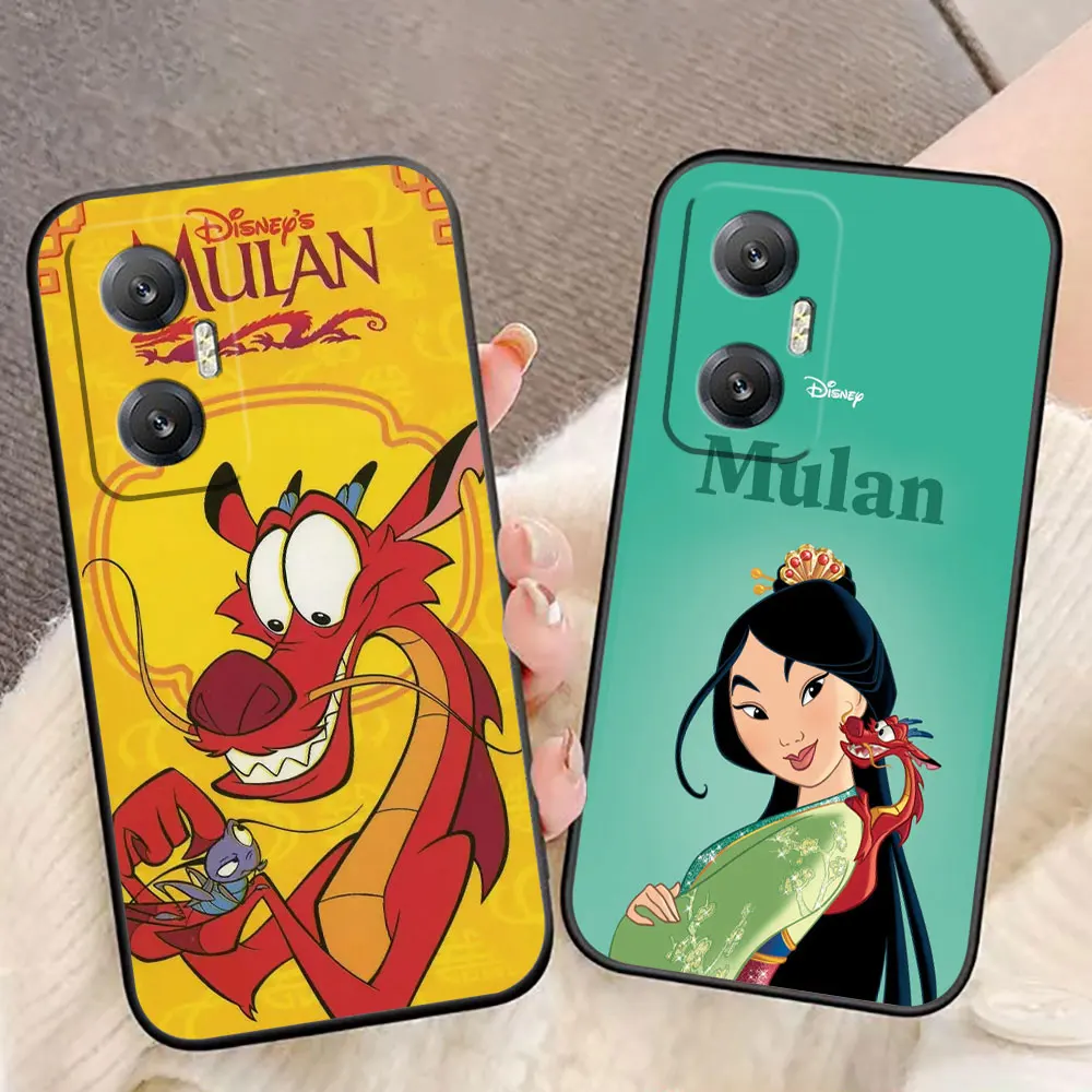 Funda de teléfono con foto personalizada de Disney Mulan Mushu Dragon para Infinix HOT 10 10I 10S 11S 12 12I 20I 20S 30I ZERO X 20 30 40 TPU - imagen 2