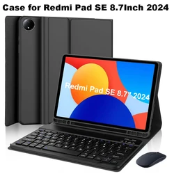 Funda con Teclado Bluetooth Xiaomi Redmi Pad SE 8,7 Pulgadas