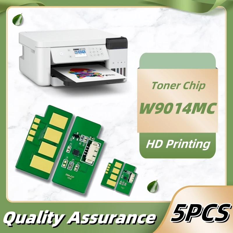 5 uds W9014MC W9037MC Chip de tóner reinicio para HP LaserJet administrado MFP MFP E82540z E82550z E825560z Chip de cartucho E82540 E82550 chip