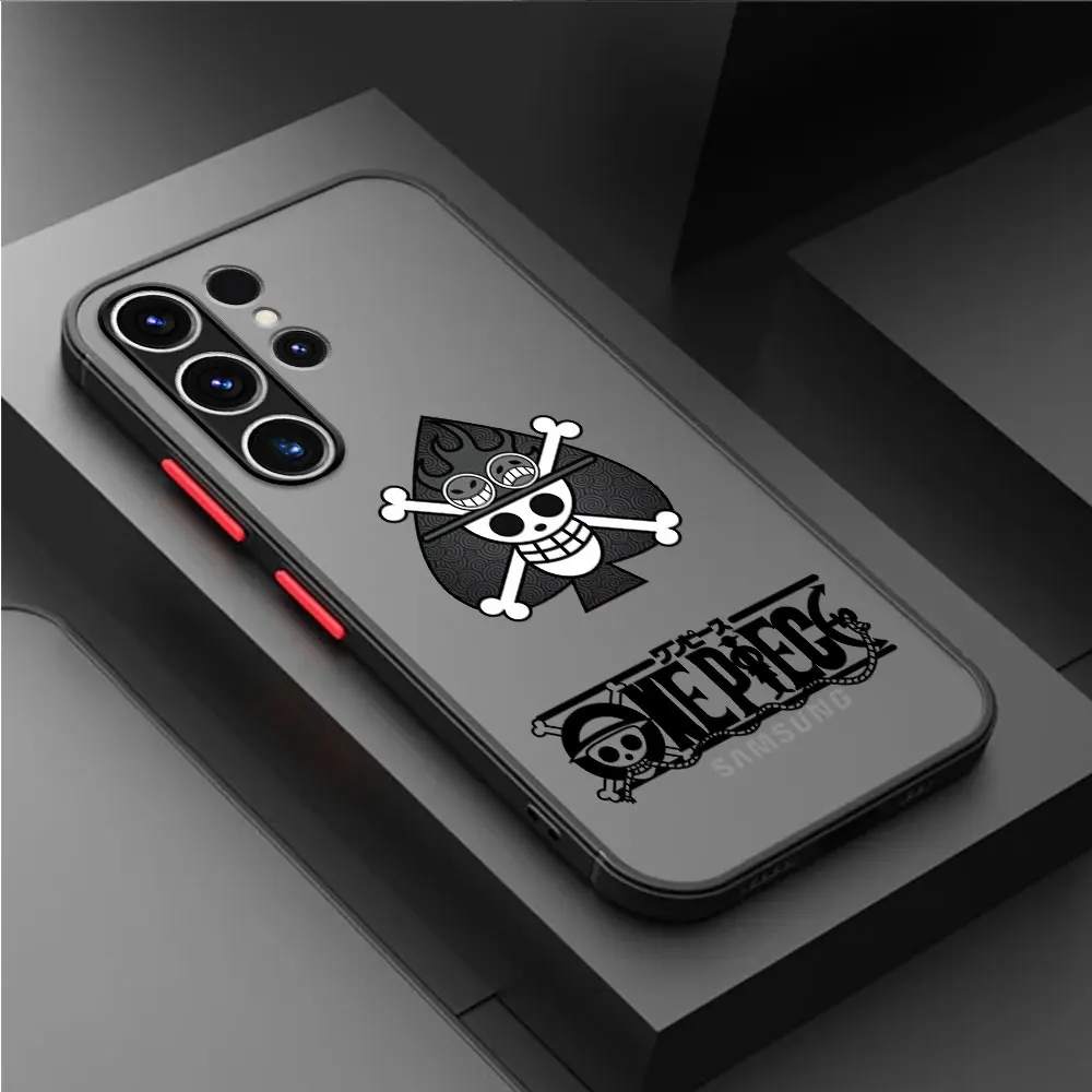 Funda con logotipo de una pieza para Samsung Galaxy S20 FE S22 Plus S21 S23 Ultra S9 S24 Ultra S10 Lite S23 FE TPU a prueba de golpes - imagen 2