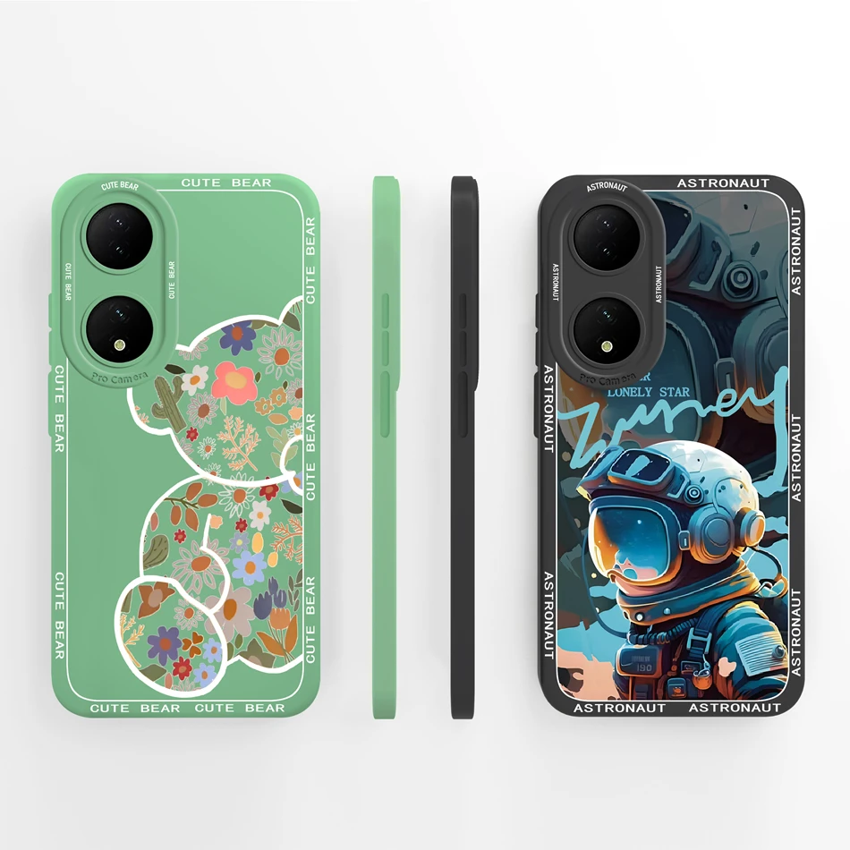 Funda de pintura al óleo para Vivo Y100 Y100i, Funda de silicona líquida suave anticaídas de cobertura completa para Vivo Y 100 4G 5G, fundas traseras para teléfono - imagen 5