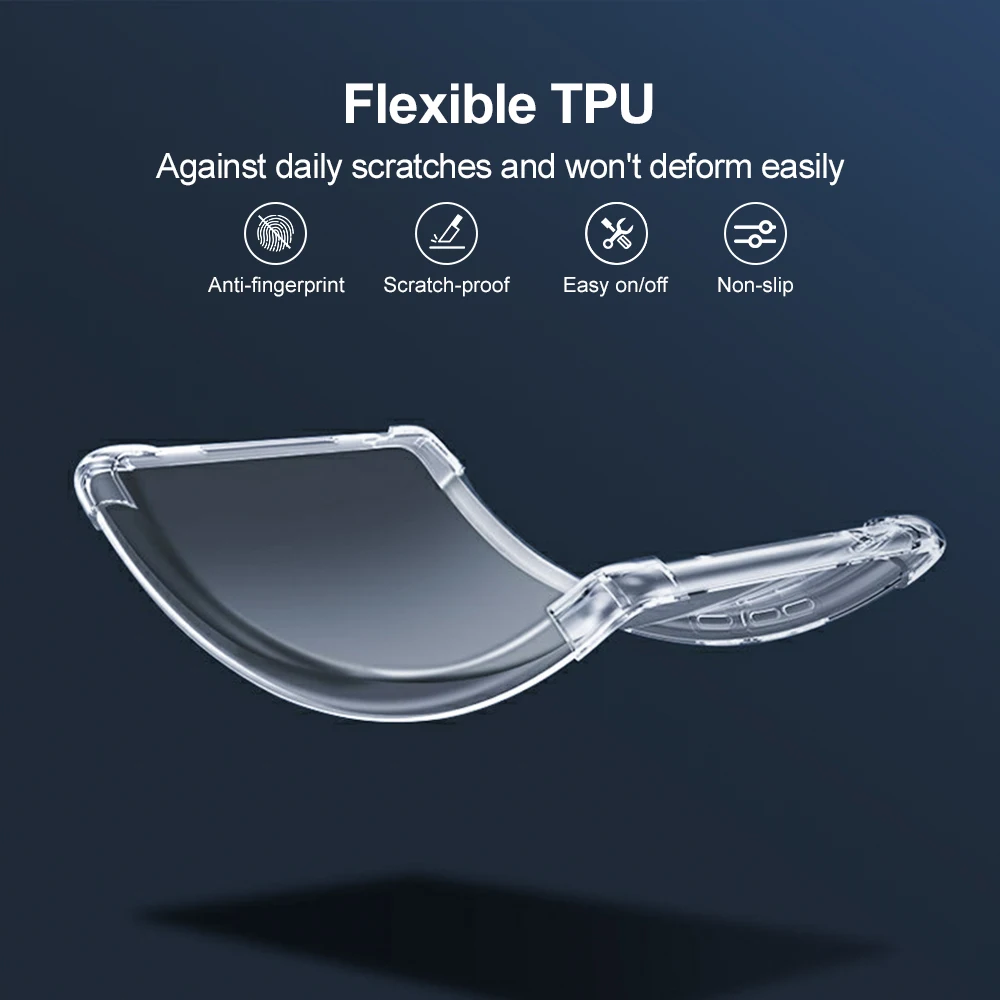 Funda transparente de silicona para Samsung Galaxy Tab A9 Plus S10 Fe S6 Lite S10 Lite A11 A8 S9 FE Plus S7 FE S8 Plus Funda - imagen 5