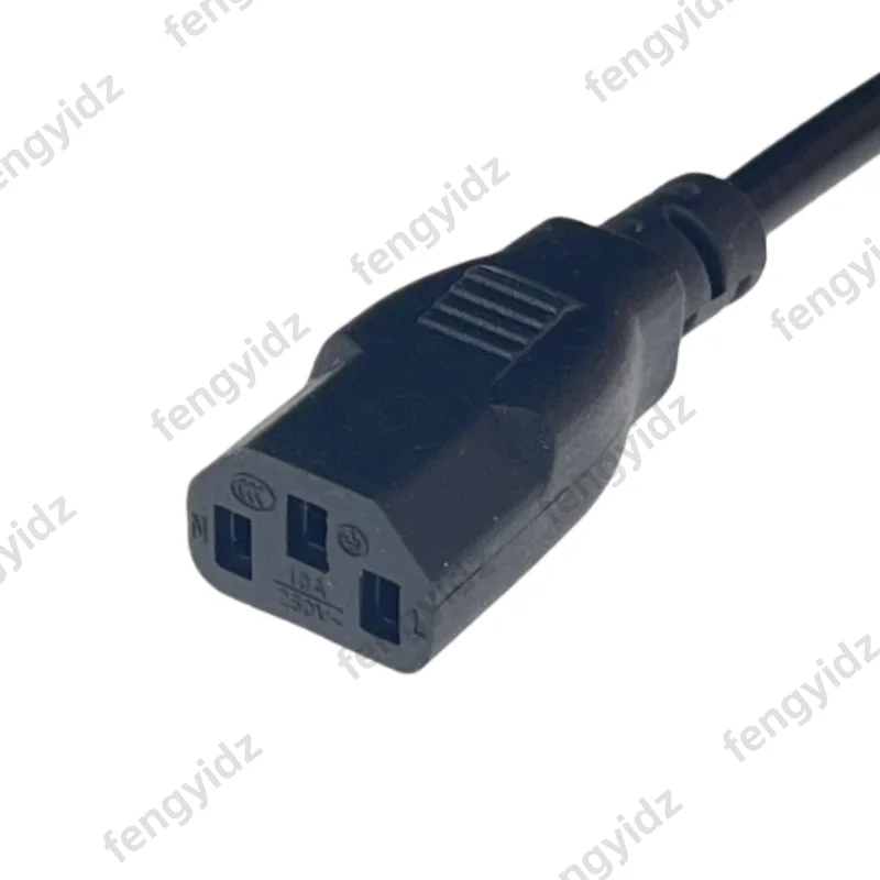 Cable de alimentación con enchufe de EE. UU., 3 pines, 1,2 m, IEC 320 C13, UE, AU, Reino Unido, Cable de extensión de alimentación de CA para PC, Monitor de Panel eléctrico, DVD y escritorio - imagen 5