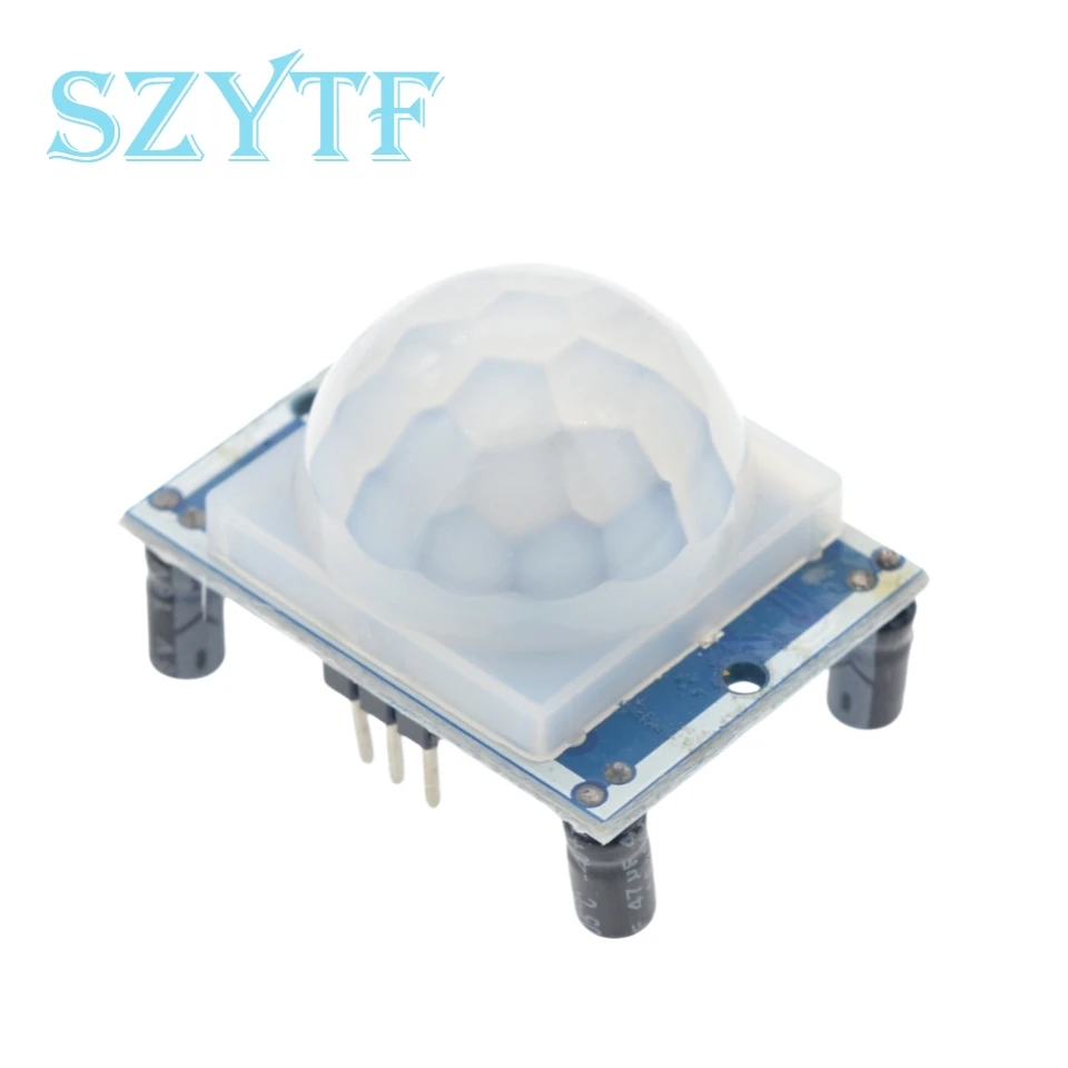 1-10 Uds HC-SR501 ajustar IR piroeléctrico infrarrojo PIR Sensor de movimiento módulo Detector para Arduino para Raspberry Pi Kits + funda - imagen 3