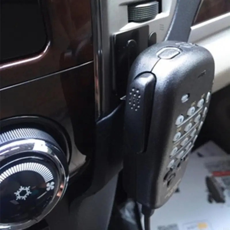 Soporte de micrófono CB soporte de micrófono CB soporte de micrófono de coche colgador de micrófono CB soporte de micrófono de Radio gancho de micrófono de Radio móvil - imagen 5