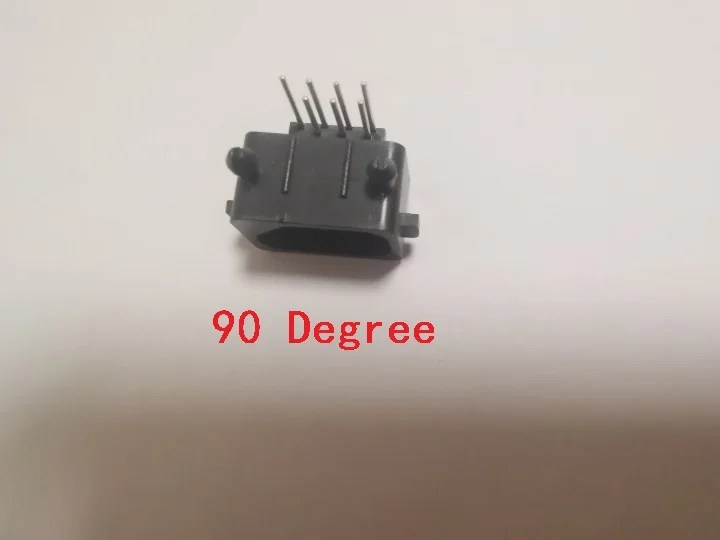 Piezas de repuesto de alta calidad, conector hembra de 7 pines de 90/180 grados para enchufe de consola NES - imagen 4