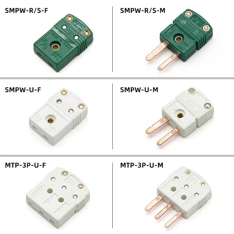 1/5 Uds B/S tipo enchufe de termopar y conector de cable de compensación de Panel SMPW-R/S-M/F MPJ-R/S-F - imagen 4
