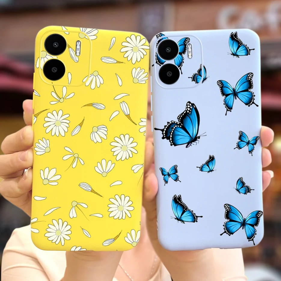 Funda de silicona blanda para teléfono Xiaomi Redmi A2 Plus, carcasa pintada a la moda, carcasa trasera, novedad de 2023 - imagen 4