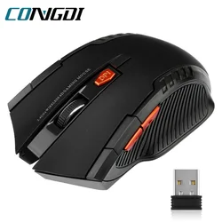 Ratón Inalámbrico 6 Botones – 1600 DPI Gaming PC