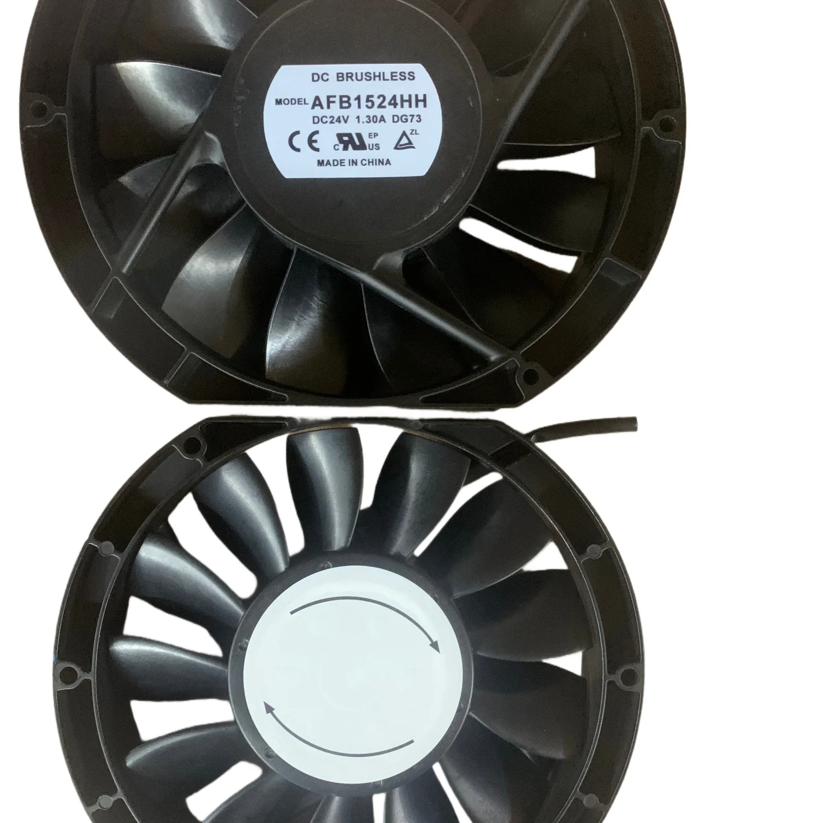 Para AFB1524HH 172x150x25mm 24V 1.30A ventilador de refrigeración CC con doble rodamiento de bolas 4100RPM 290CFM gabinete inversor Industrial - imagen 3