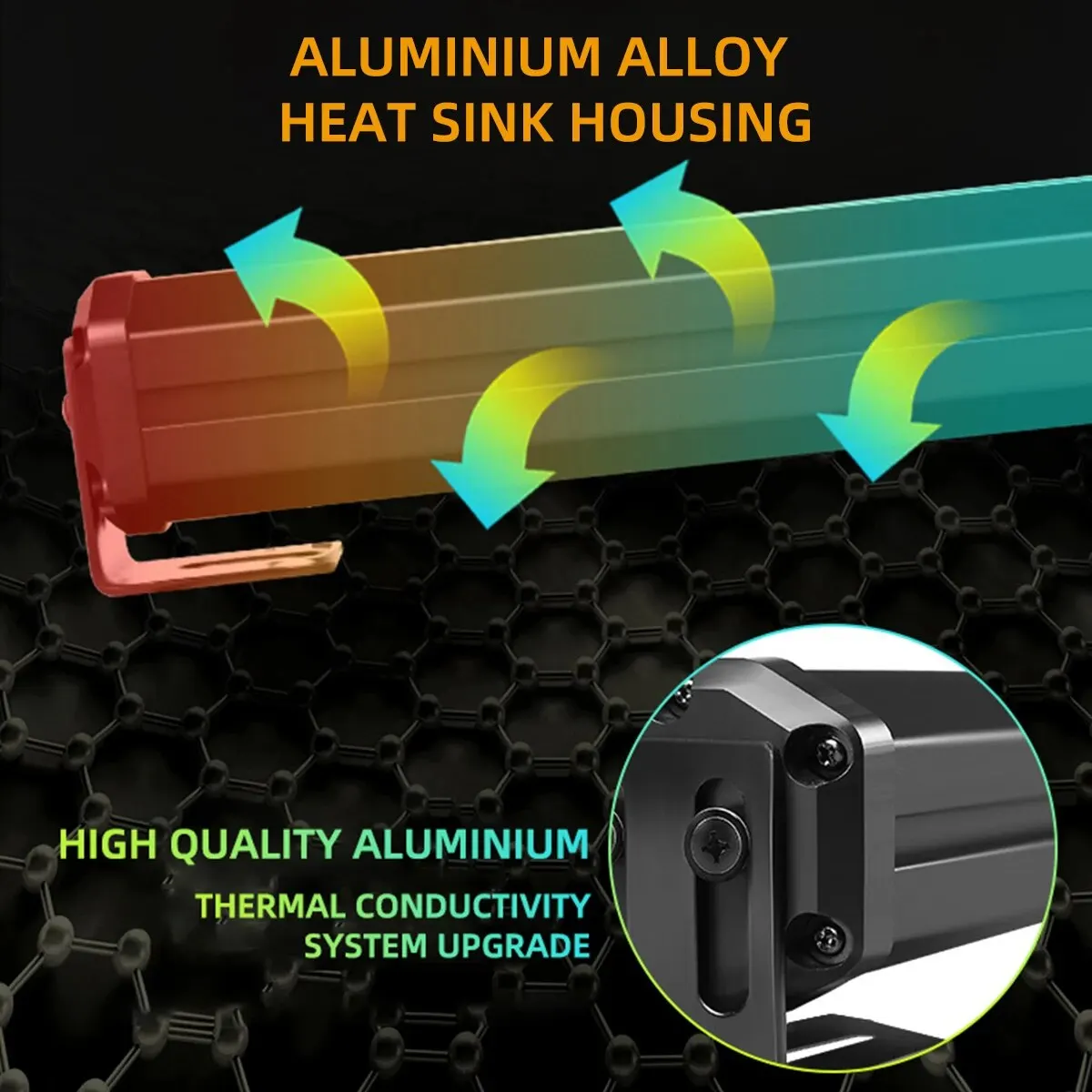 Barra de luz estroboscópica para parabrisas delantero de coche, 1 piezas, señal de tráfico, lámpara intermitente de emergencia, luz LED de advertencia, barra de luz de trabajo de doble Color - imagen 3