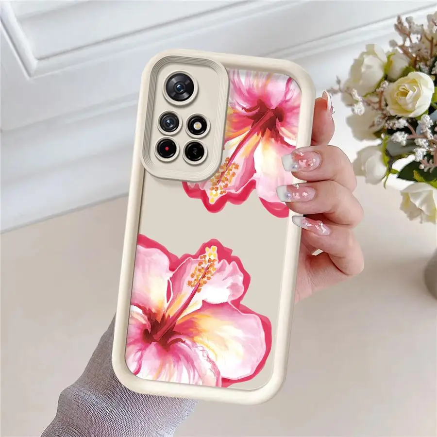 Funda para Xiaomi Redmi Note 11S 9 9s 10 11 12 13 14 Pro Plus 14 12S 13 10S TPU suave dibujos animados impreso patrón de estrella de mar - imagen 2