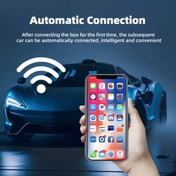 A2A Adaptador Inalámbrico para CarPlay y Android Auto