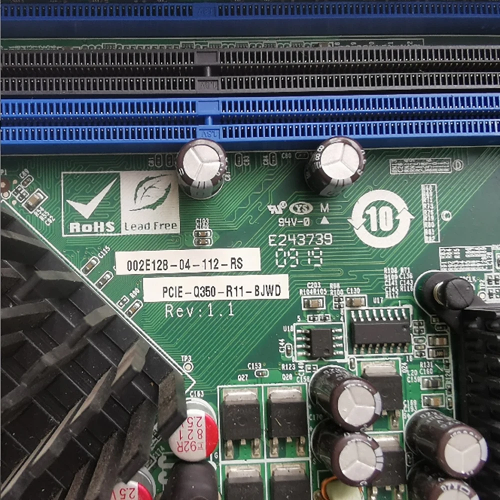 PCIE-Q350-R11-BJWD Rev:1.1 PCIE-Q350-R11 Placa base industrial