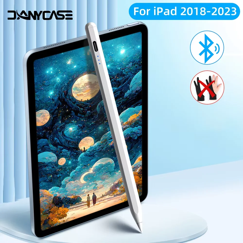 Para Apple Pencil Power para iPad Pencil 1 lápiz óptico Bluetooth rechazo de palma apto para iPad Pen 2022 2021 2020 2019 2018 lápiz óptico - imagen 2