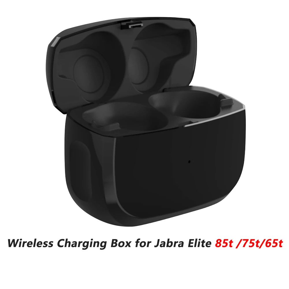Caja de carga inalámbrica de repuesto para Jabra Elite 85t /75t/65t, cargador tipo C con indicador LED, batería de 700mAh