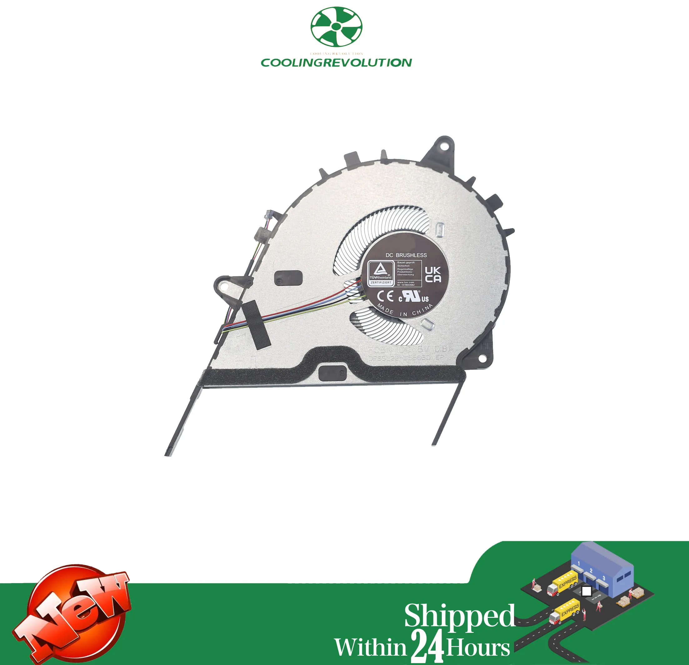 BAPA0905HY007 ventilador de refrigeración de CPU para portátil, para ASUS Vivobook Go 14, E1404F, E1404FA, E1404G, E1404GA, 13N1-H1P0101 - imagen 3