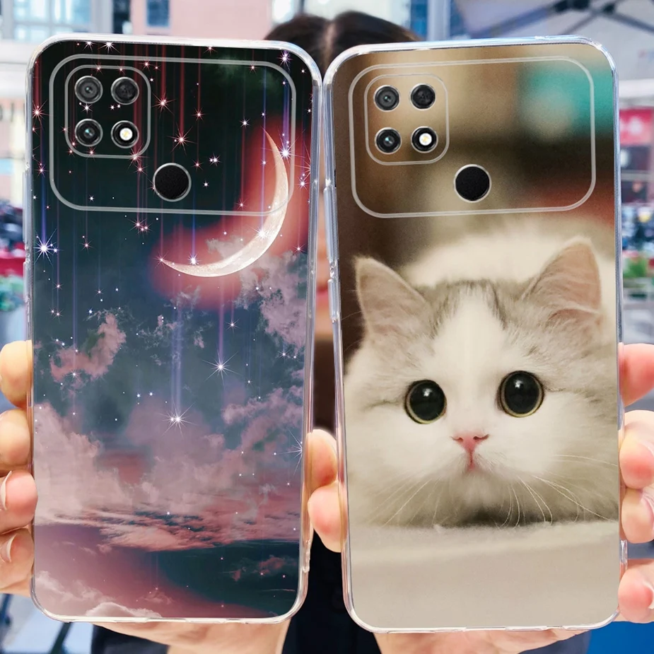 Funda de teléfono de silicona blanda para Xiaomi Poco C40, cubierta trasera de 6,71 pulgadas - imagen 5