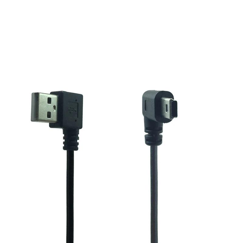 Mini Cable Usb 2,0 de ángulo recto de 90 grados, cargador de Altavoz Bluetooth MP3, Mini Cable de alimentación Usb, Mini Cable de carga en ángulo izquierdo - imagen 5