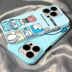 Funda Sanrio Hangyodon para iPhone, carcasa rígida brillante
