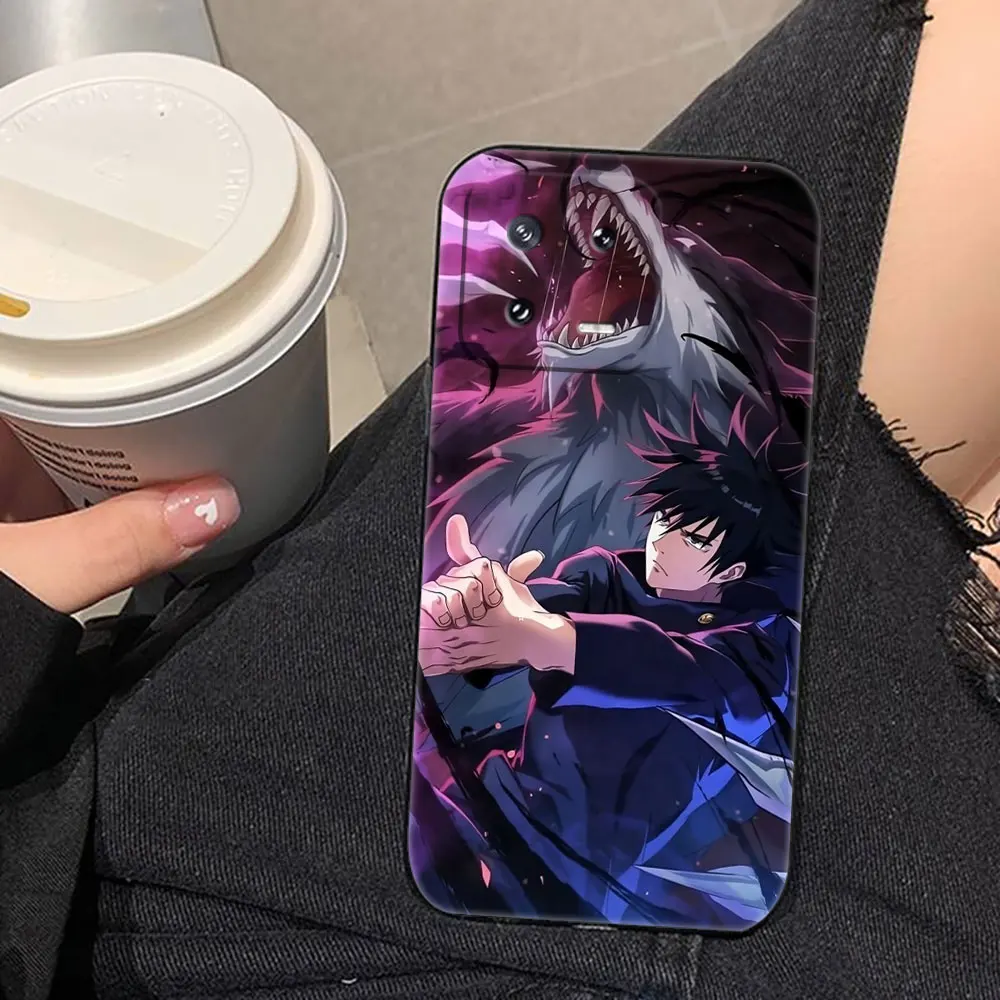 J-Jujutsu Kaisen Gojo Satoru funda de teléfono con foto personalizada para Xiaomi 11 11T 12 12T 13 14T 15 POCO F5 F6 F7 X3 X5 M4 M5 M6 M7 - imagen 5