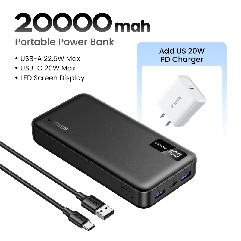 20000mAh US Charger