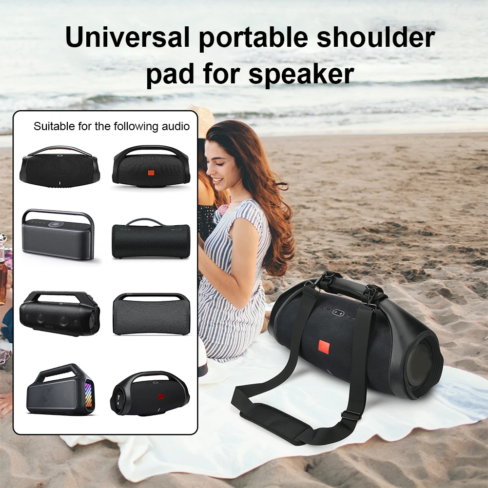 Correa de hombro para altavoz, correa de transporte de viaje ajustable, correa de eslinga para JBL Boombox 3/Boombox 2/Sony SRS-XG500 - imagen 2